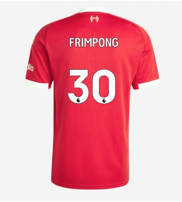 Liverpool Jeremie Frimpong #30 Primera Equipación 2025-26 Manga Corta